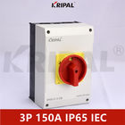 norme imperméable industrielle du CEI de commutateur d'isolant de 150A 3P IP65 UKP