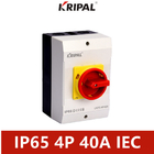 PC IP65 40A norme du CEI de commutateur de commande de lumière de commutateur d'isolant de 3 phases