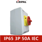 Norme imperméable rotative électrique du CEI de Polonais 40A des commutateurs 4 de KRIPAL IP65