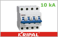 Rupture de la capacité : 10 mini disjoncteur de KA 1P 1P+N 2P 3P 3P+N 4P MCB, court-circuit élevé et capacité de surcharge