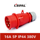 Antipoussière triphasé industriel standard de la prise IP44 16A 32A 380V du CEI