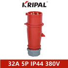 Antipoussière triphasé industriel standard de la prise IP44 16A 32A 380V du CEI