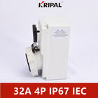 IP67 16A 3P a commuté la prise avec la norme mécanique du CEI de couplage