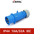 Norme industrielle imperméable triphasée du CEI de prises d'IP44 16A 220V